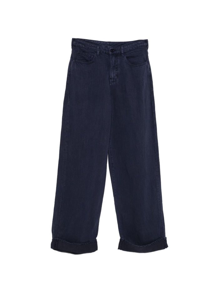 Emporio Armani Jeans Blue Lyocell