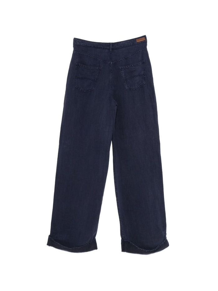 Emporio Armani Jeans Blue Lyocell