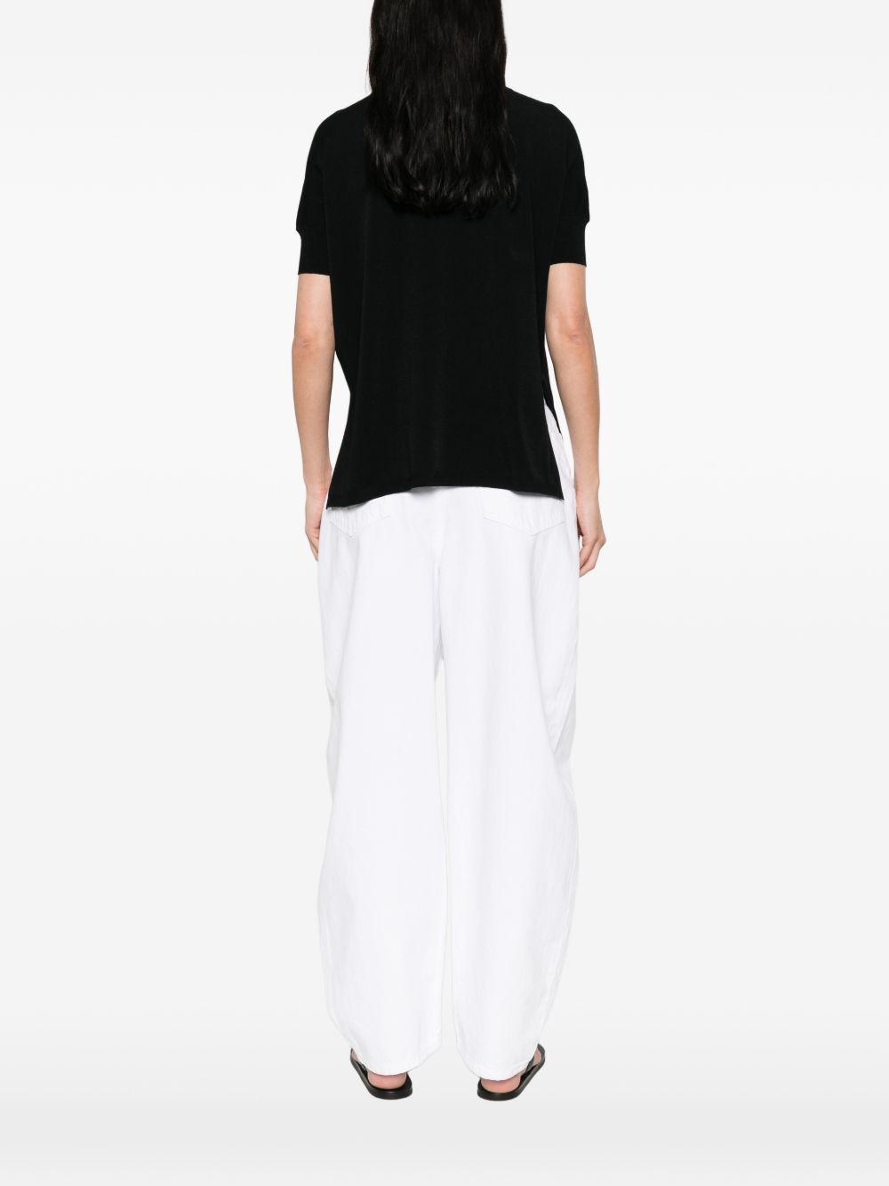 Base Sweaters Nero Viscose
