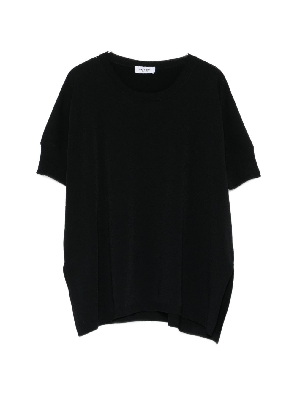 Base Sweaters Nero Viscose