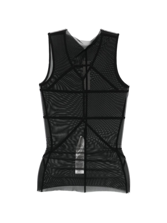 Rick Owens Top Black Polyamide