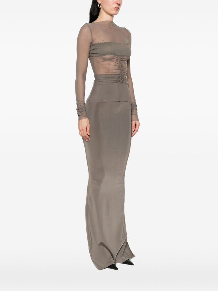 Rick Owens Top Grey Polyamide