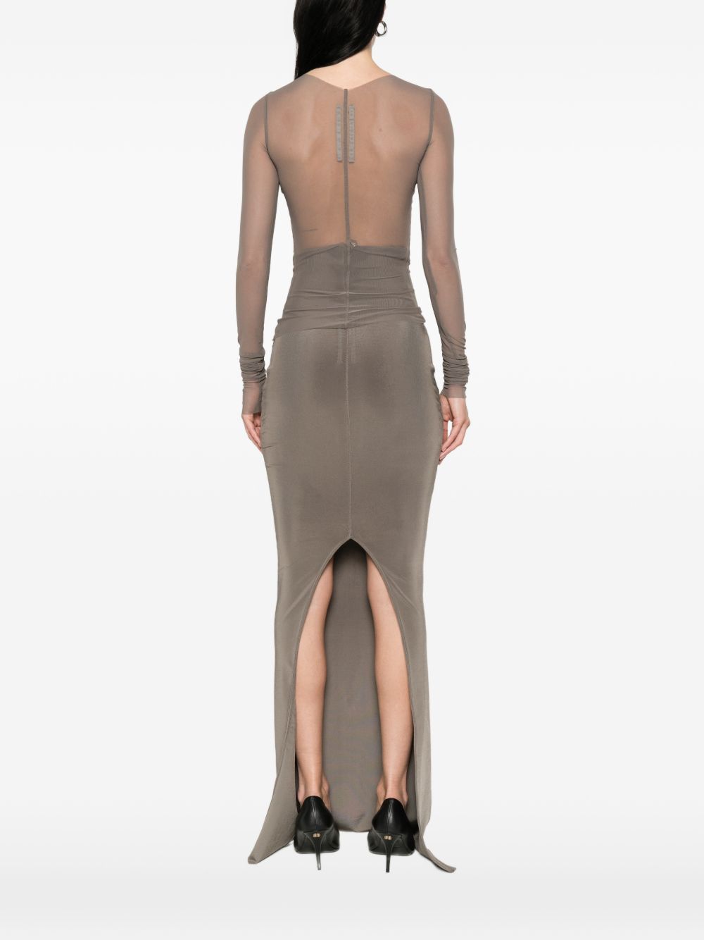 Rick Owens Top Grey Polyamide