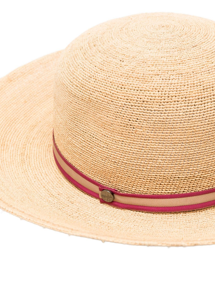 Borsalino Hats Red Straw