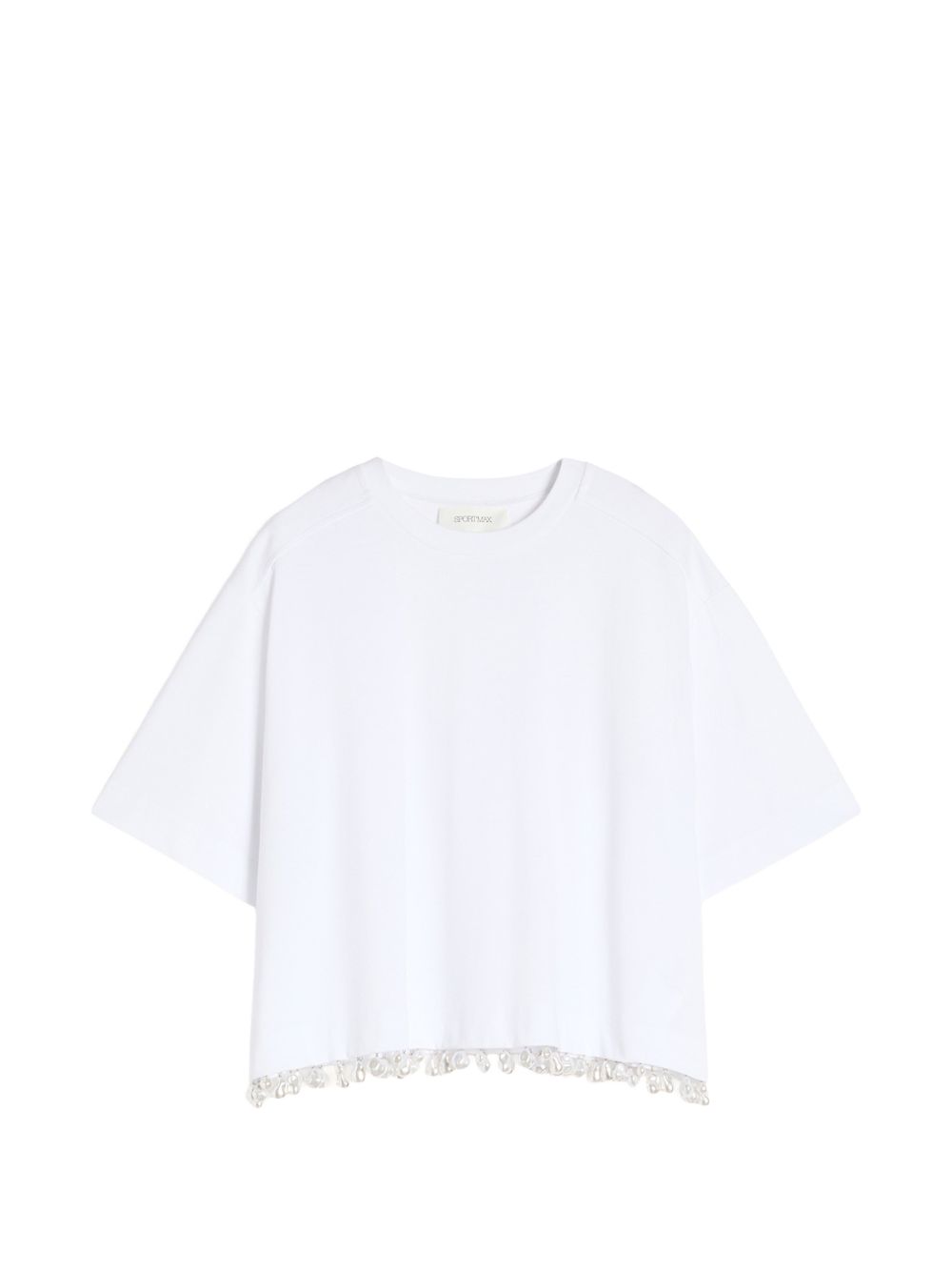 SportMax T-shirts and Polos White Cotton