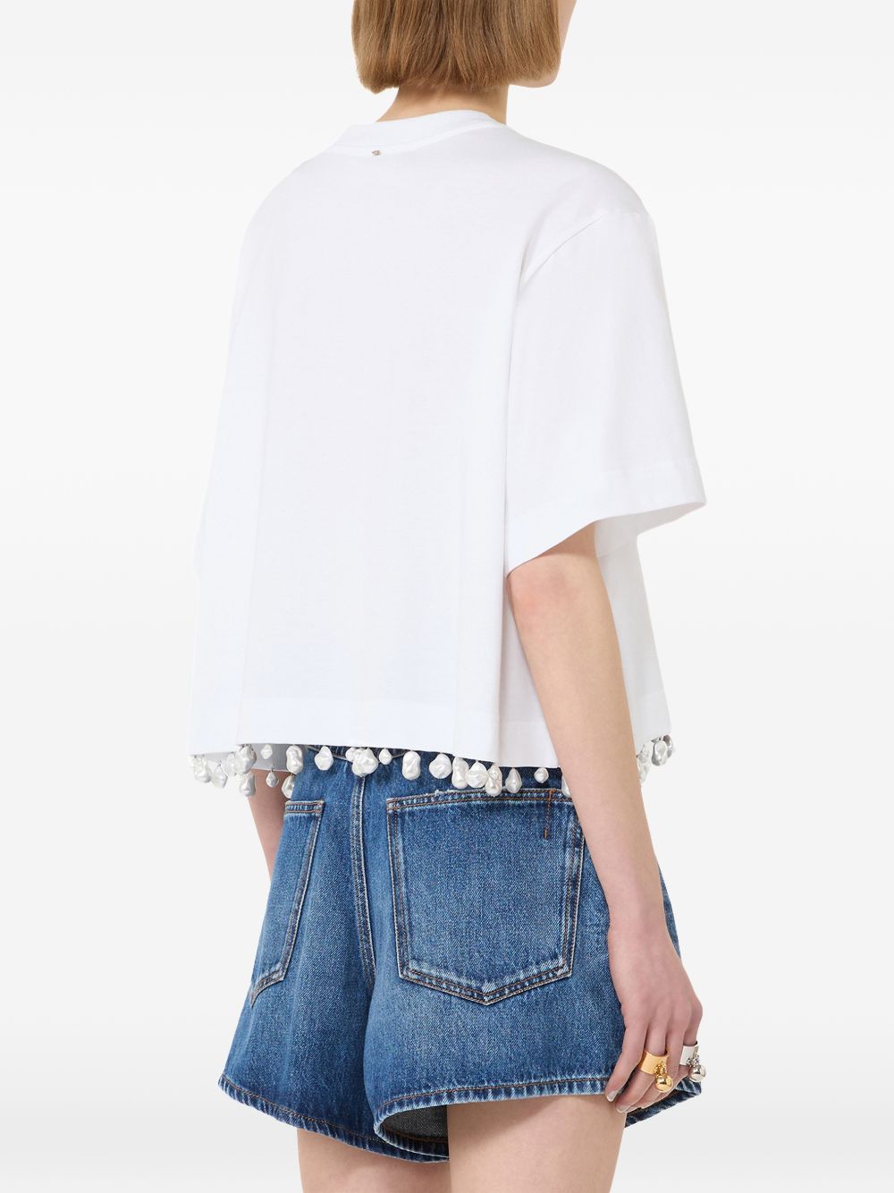 SportMax T-shirts and Polos White Cotton
