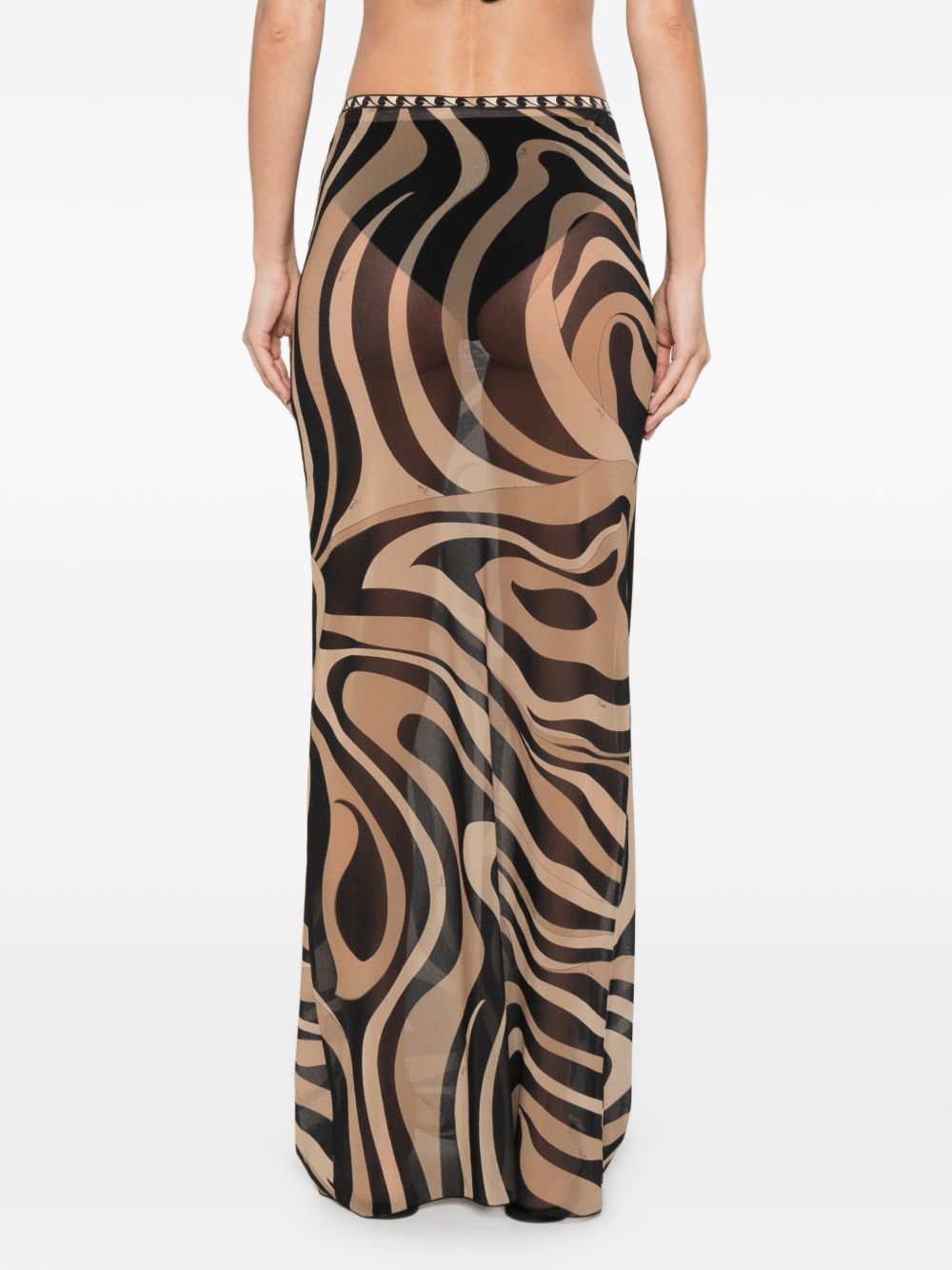 Pucci Skirts Beige Poliammide