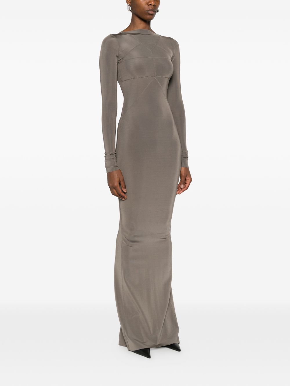 Rick Owens Dresses Grigio Viscose