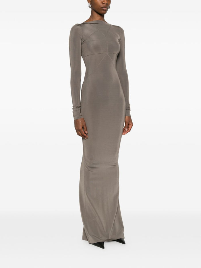 Rick Owens Dresses Grigio Viscose