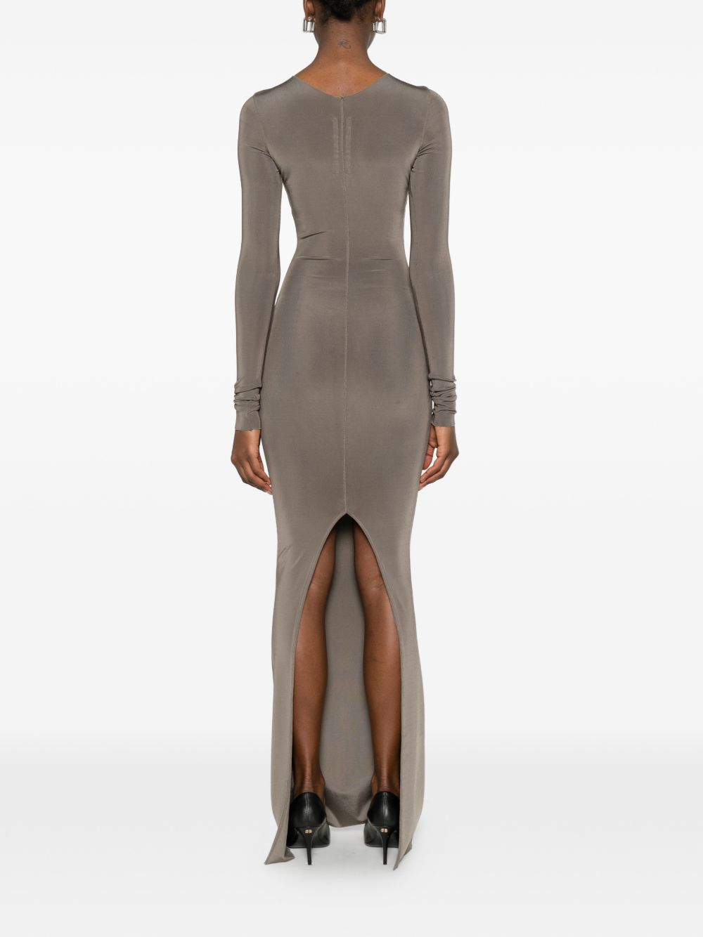 Rick Owens Dresses Grigio Viscose