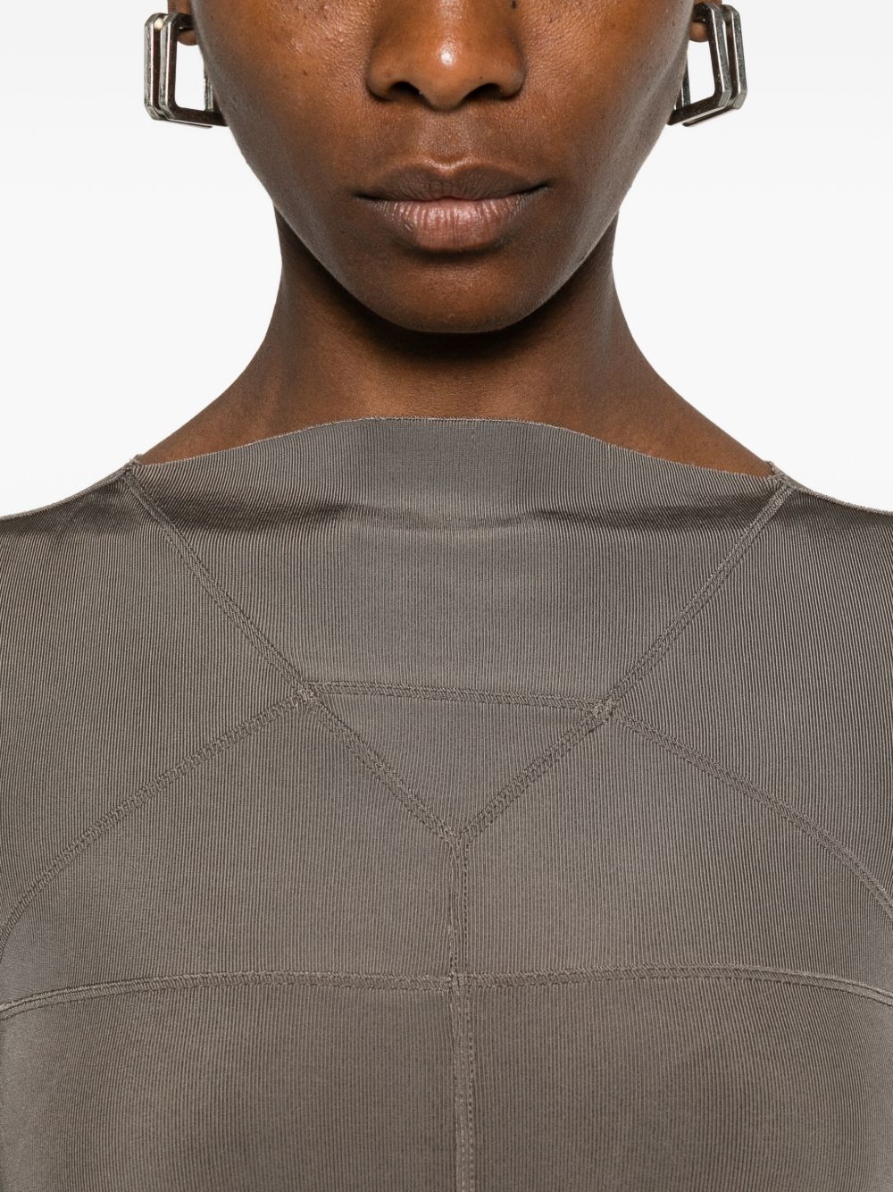 Rick Owens Dresses Grigio Viscose