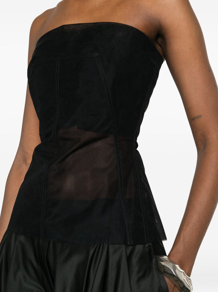 Rick Owens Top Black Outer: polyamide