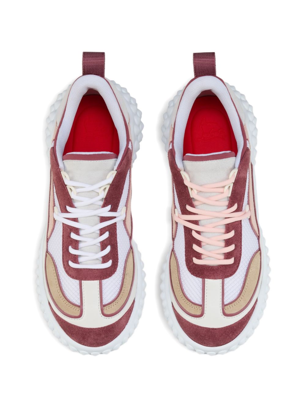 Christian Louboutin Sneakers Pink Calf Leather