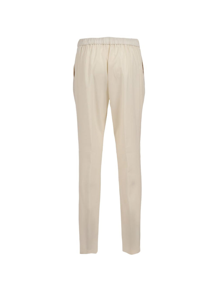 Fabiana Filippi Trousers Bianco Wool