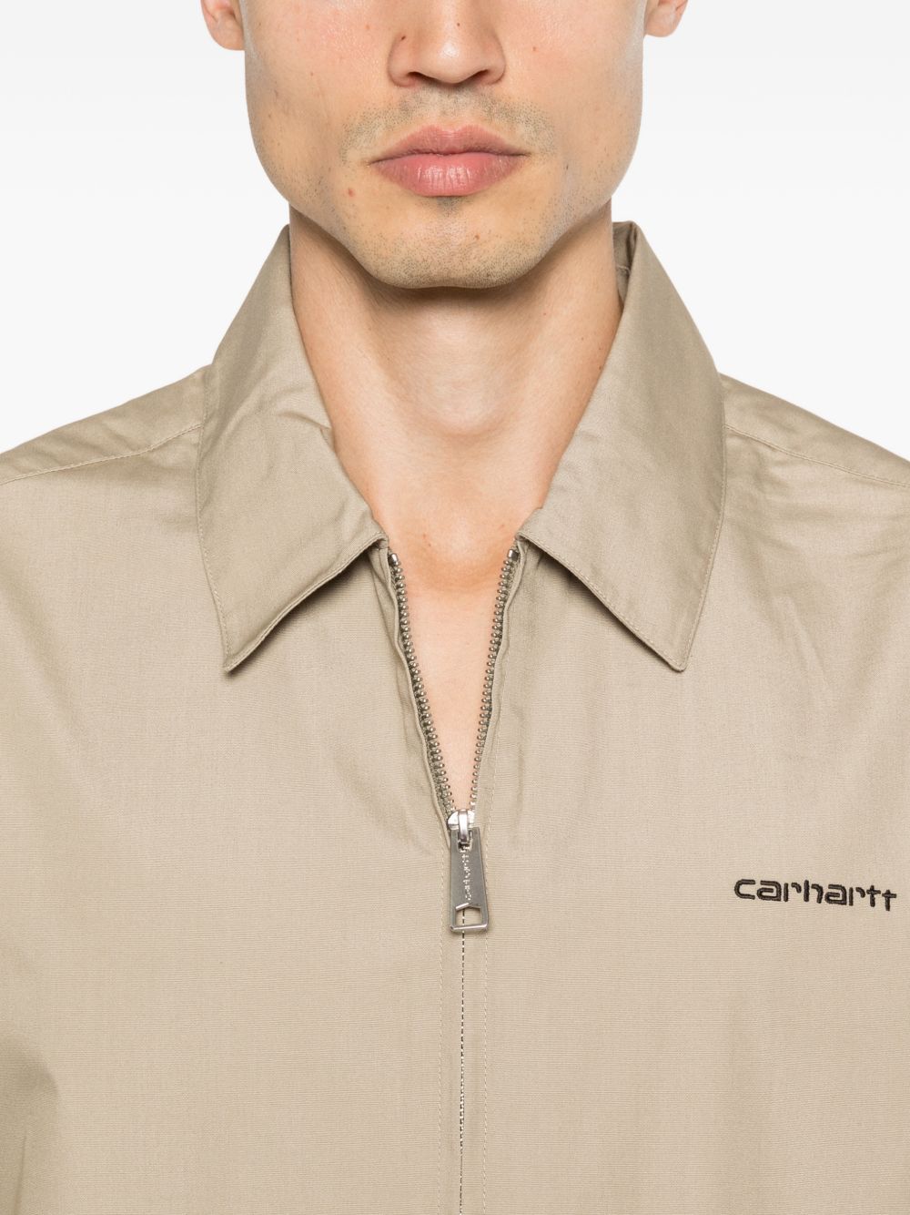 Carhartt Wip Main Shirts Beige Polyester
