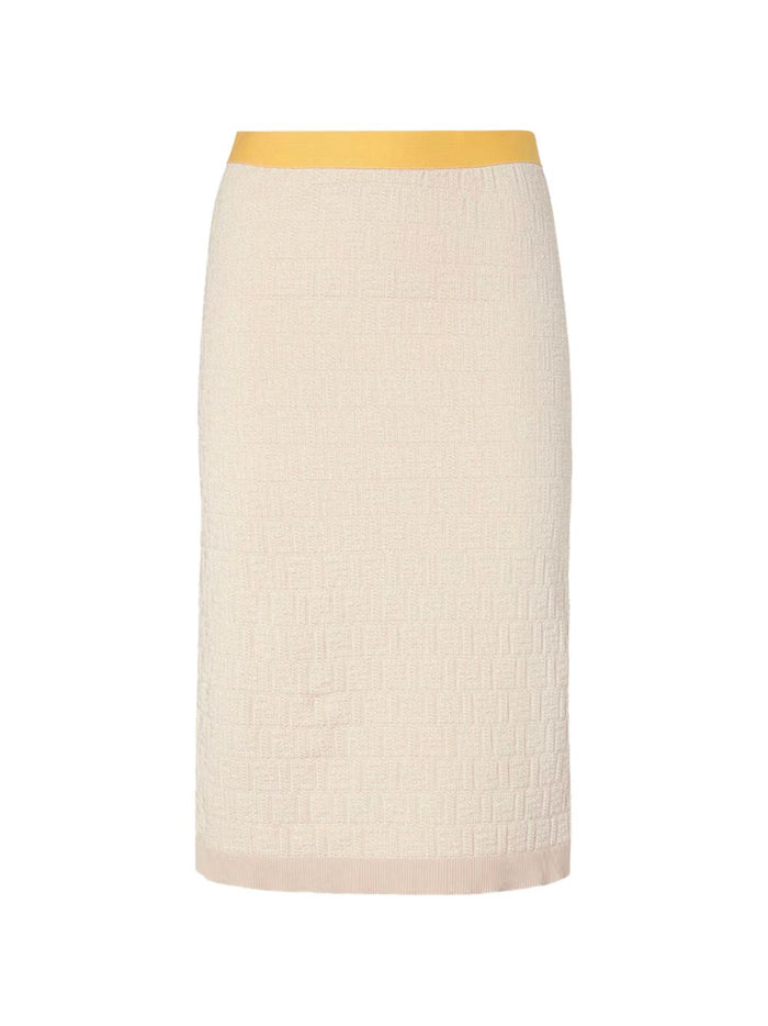 Fendi Skirts Beige
