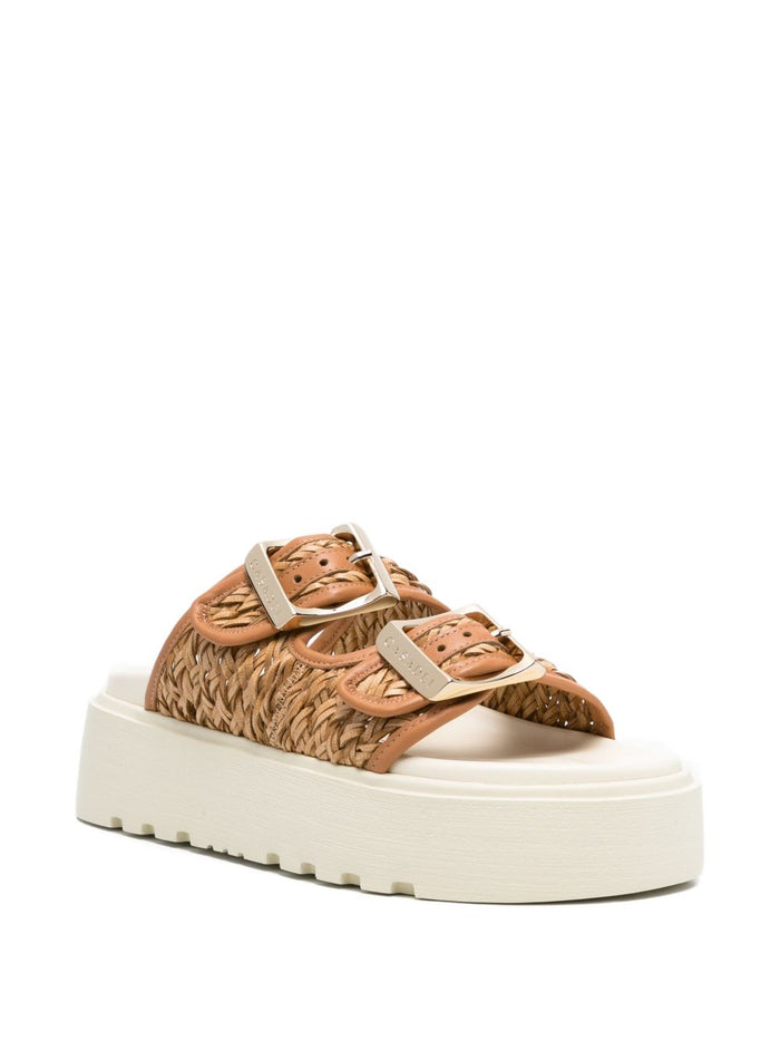 Casadei Sandals Marrone Chiaro