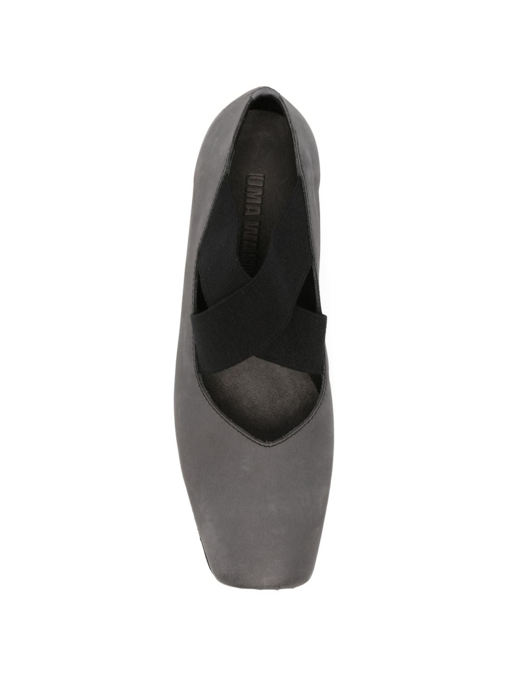 Uma Wang Flat Shoes Grigio Outer: calf Leather