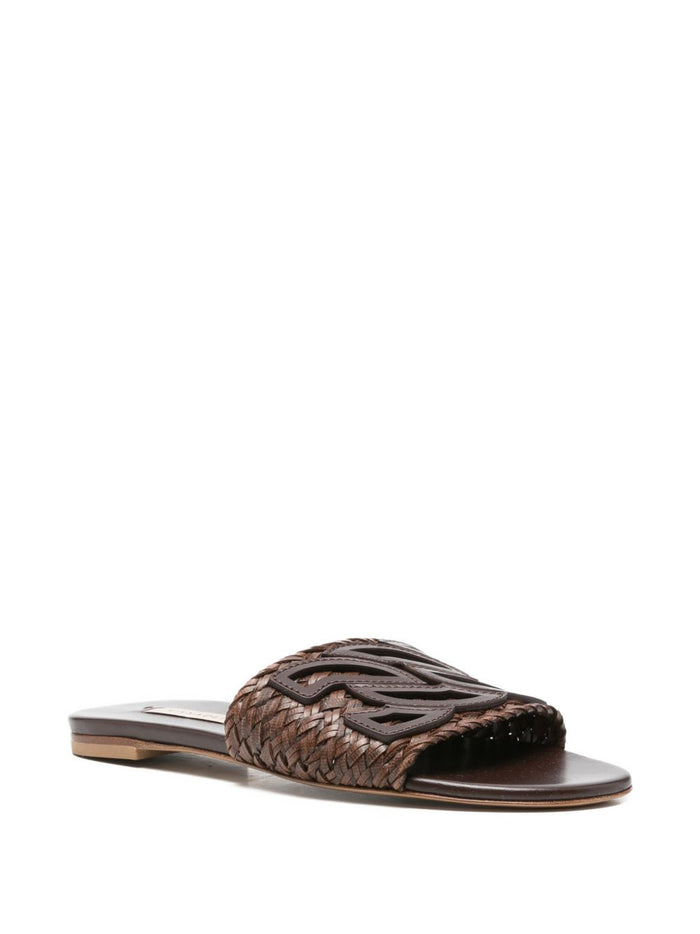 Casadei Sandals Marrone Scuro