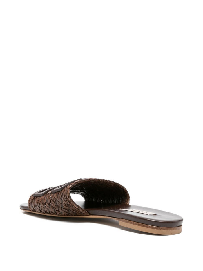 Casadei Sandals Marrone Scuro