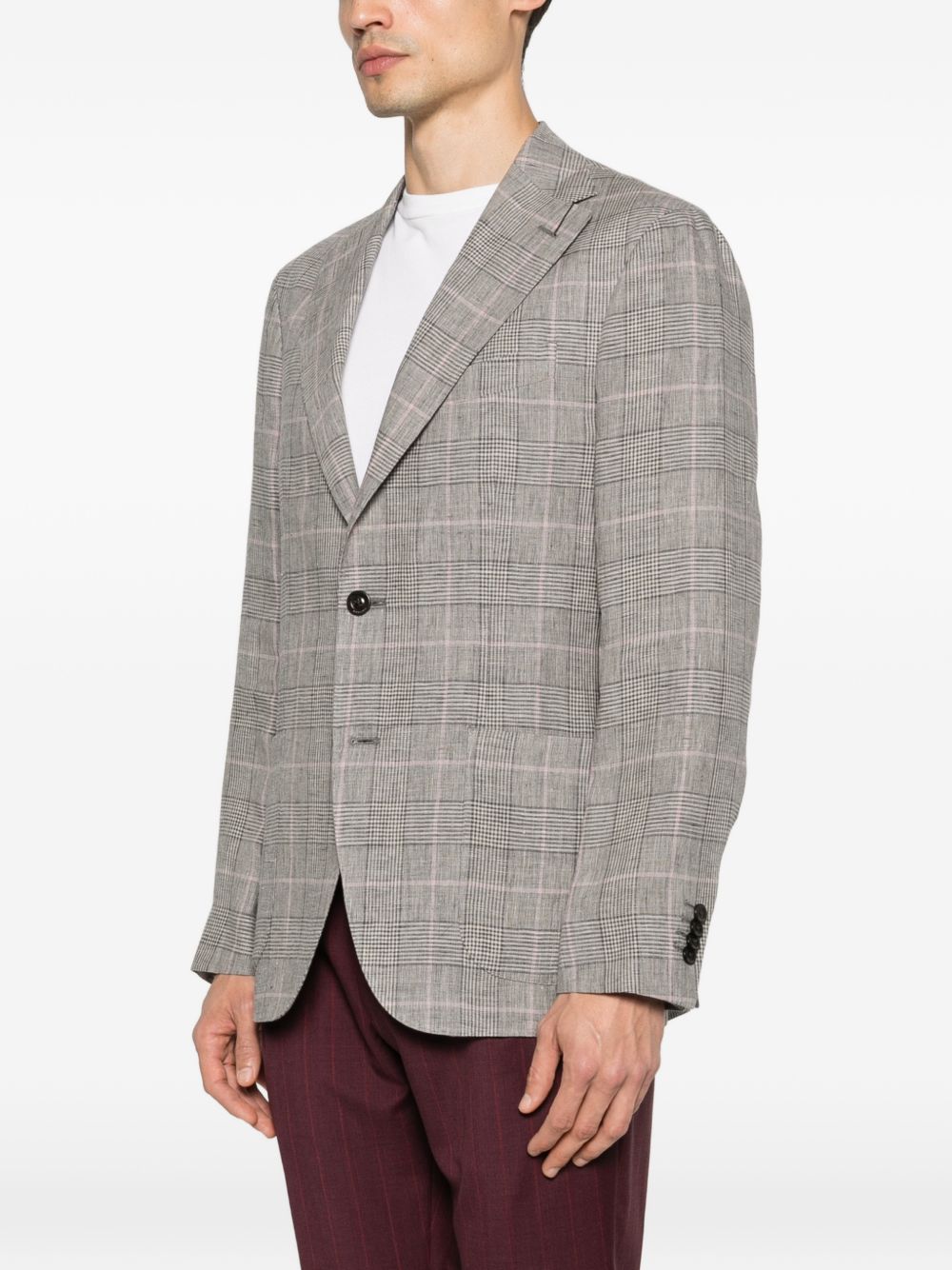 Boglioli Jackets Grigio Outer: linen/flax