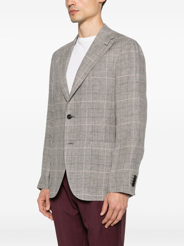 Boglioli Jackets Grigio Outer: linen/flax
