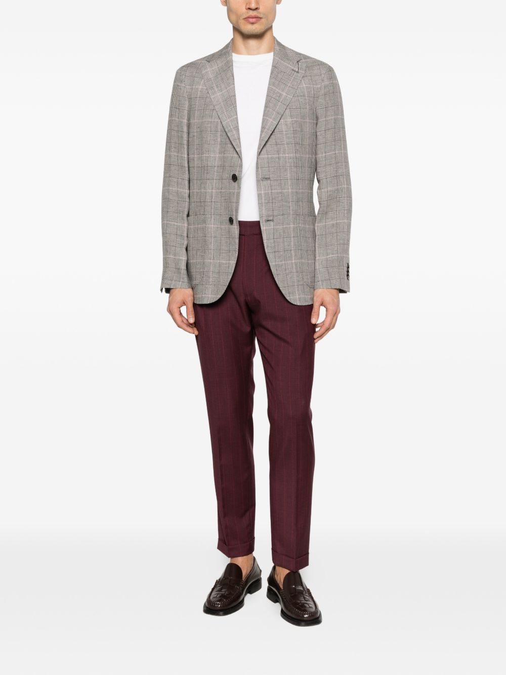 Boglioli Jackets Grigio Outer: linen/flax