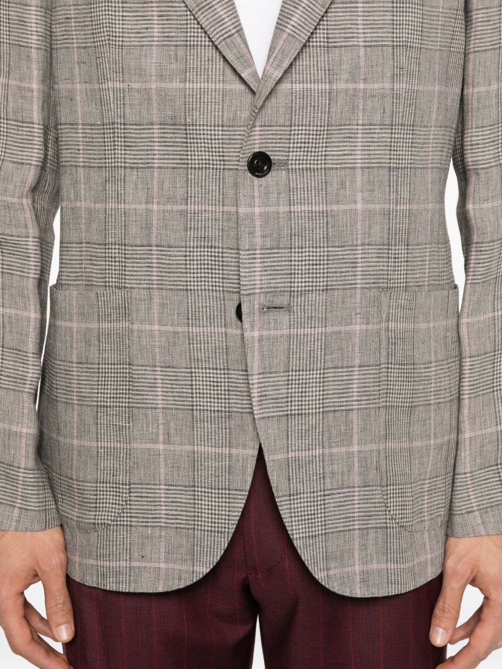 Boglioli Jackets Grigio Outer: linen/flax