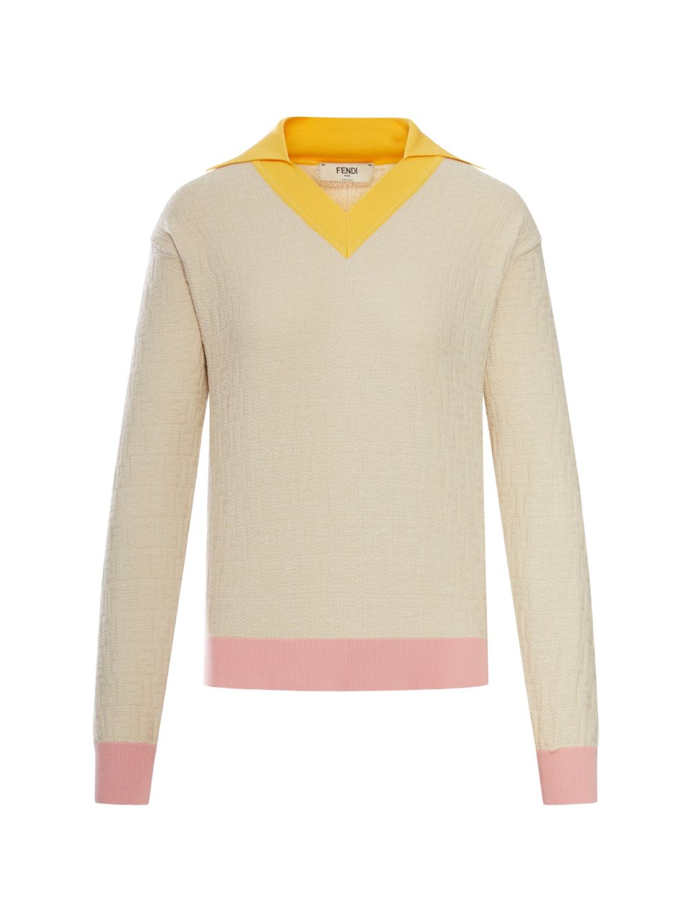 Fendi Sweaters Beige