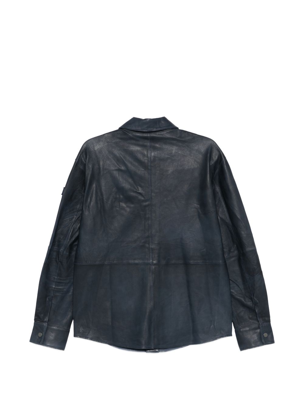 Peuterey Jackets Blu Calf Leather