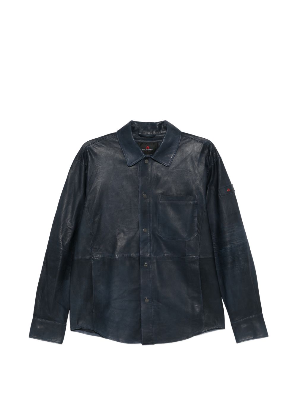 Peuterey Jackets Blu Calf Leather
