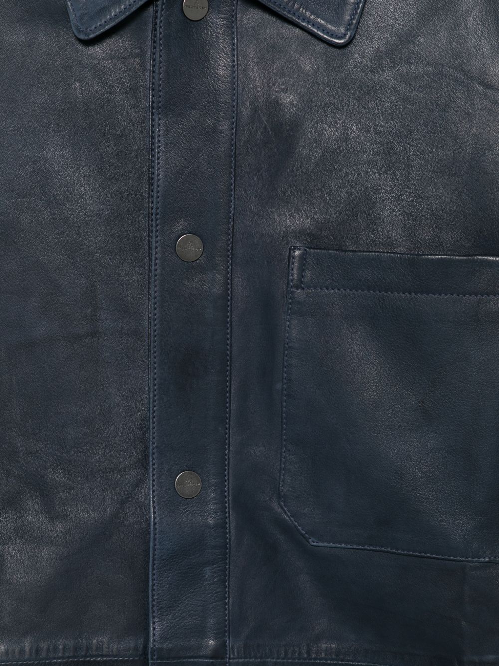 Peuterey Jackets Blu Calf Leather