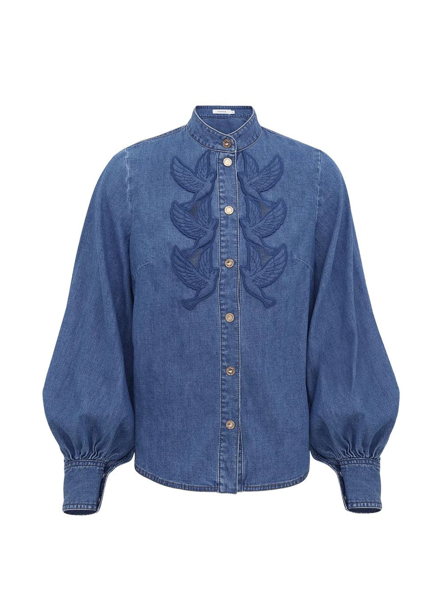 Zimmermann shirt in blue