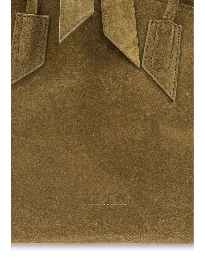 The Attico Bags Kaki Suede