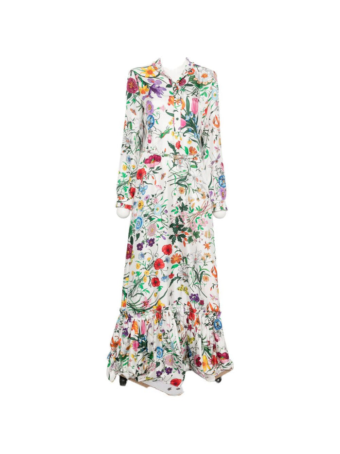 Gucci Dresses Multicolour Silk