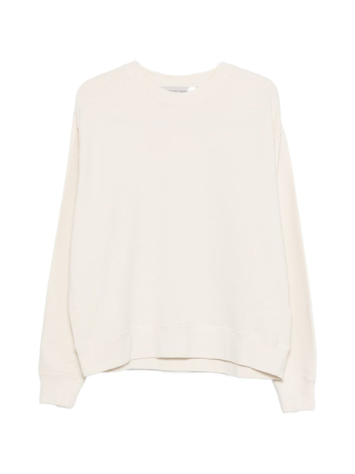 Golden Goose Sweaters Bianco Cotton