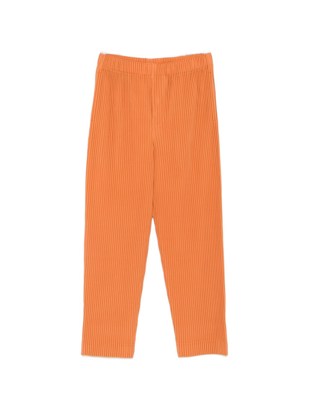 Homme Plisse Issey Miyake Trousers Arancio Poyester