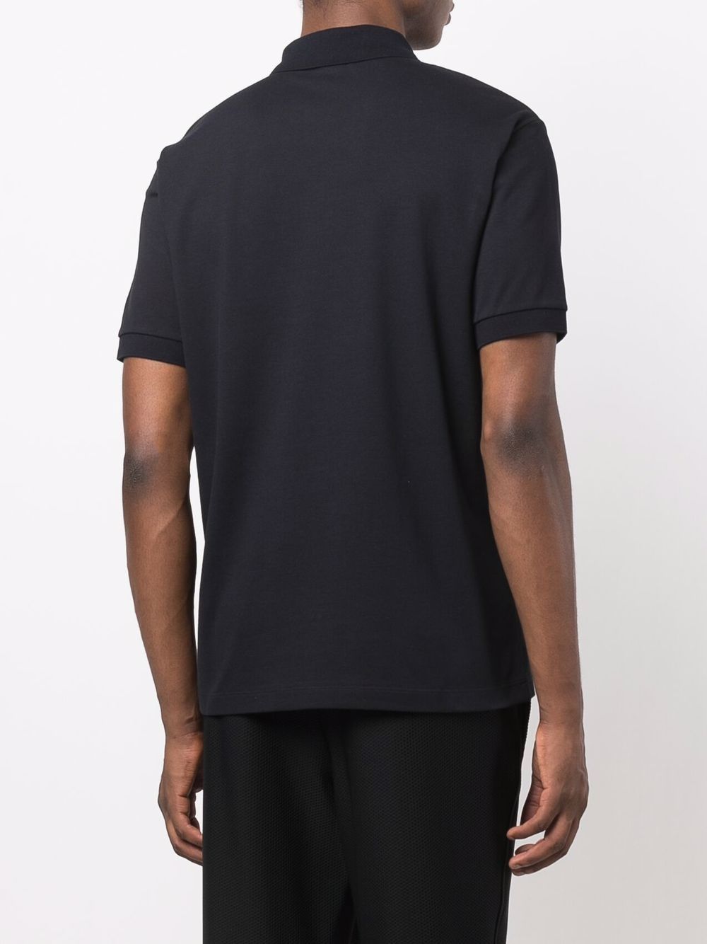 Giorgio Armani T-Shirts And Polos Blue Cotton