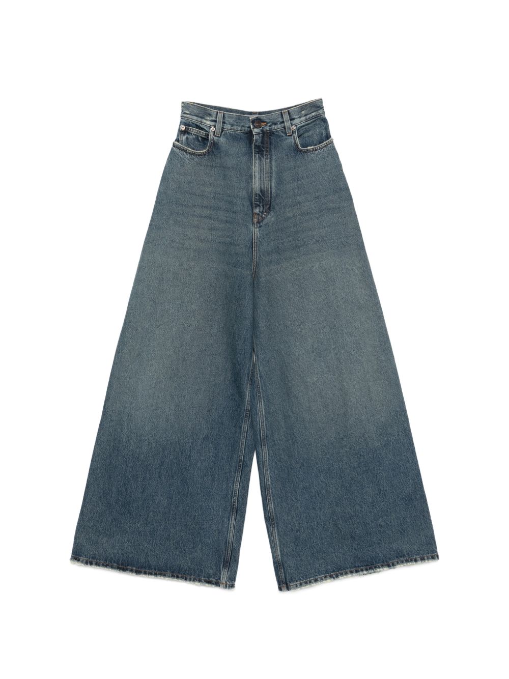 Balenciaga Jeans Blue Calf Leather
