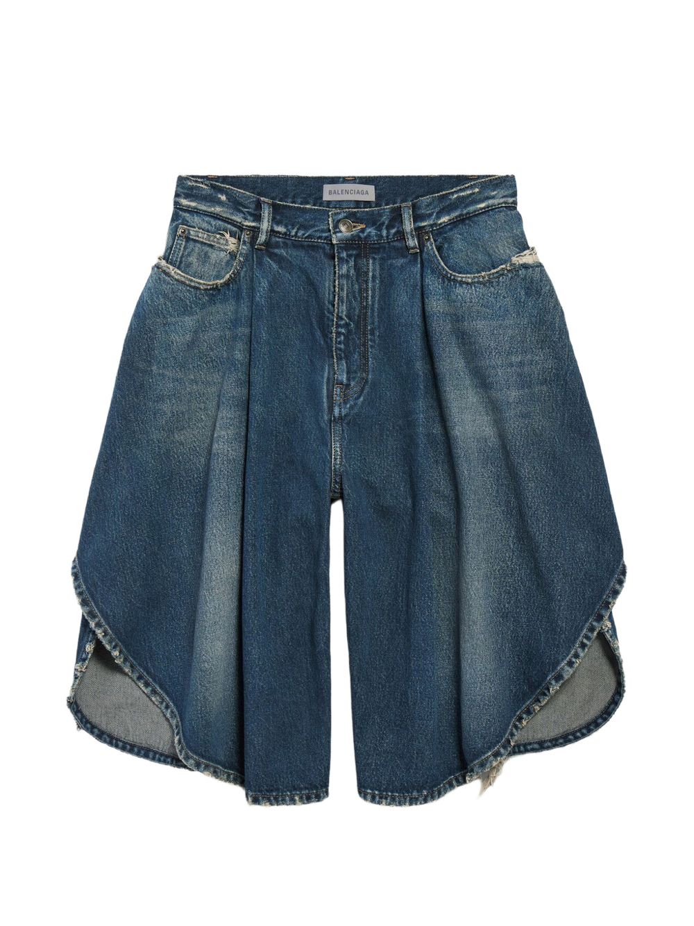 Balenciaga Shorts Blue Outer: cotton