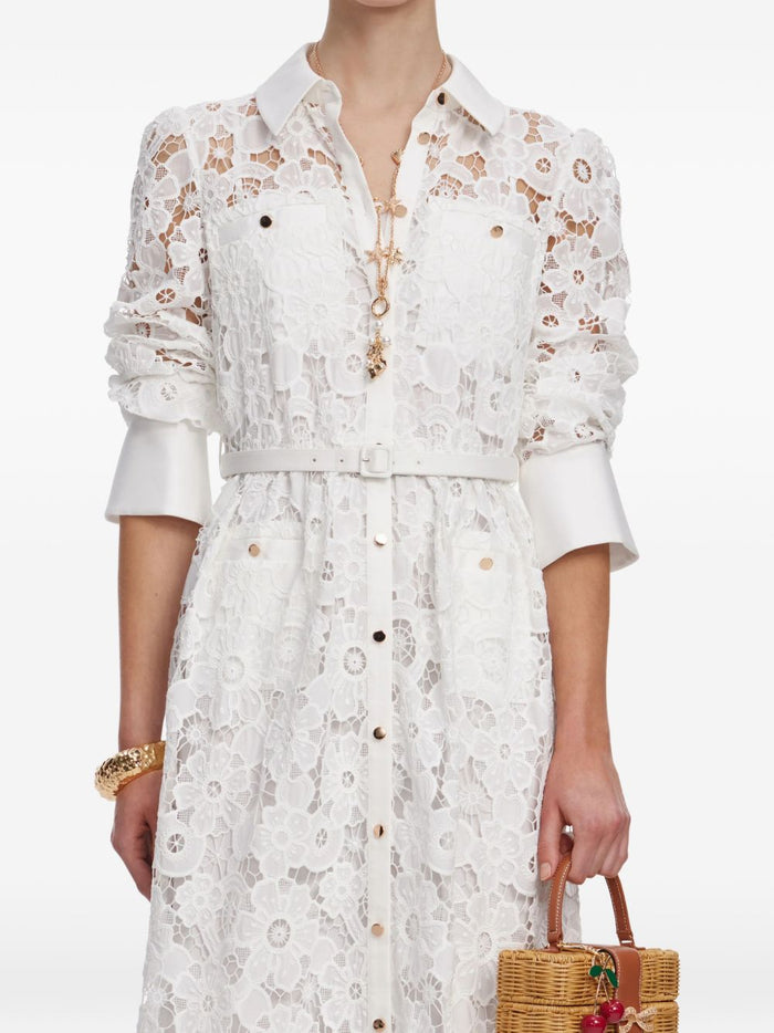 Self-Portrait Dresses White Polyester