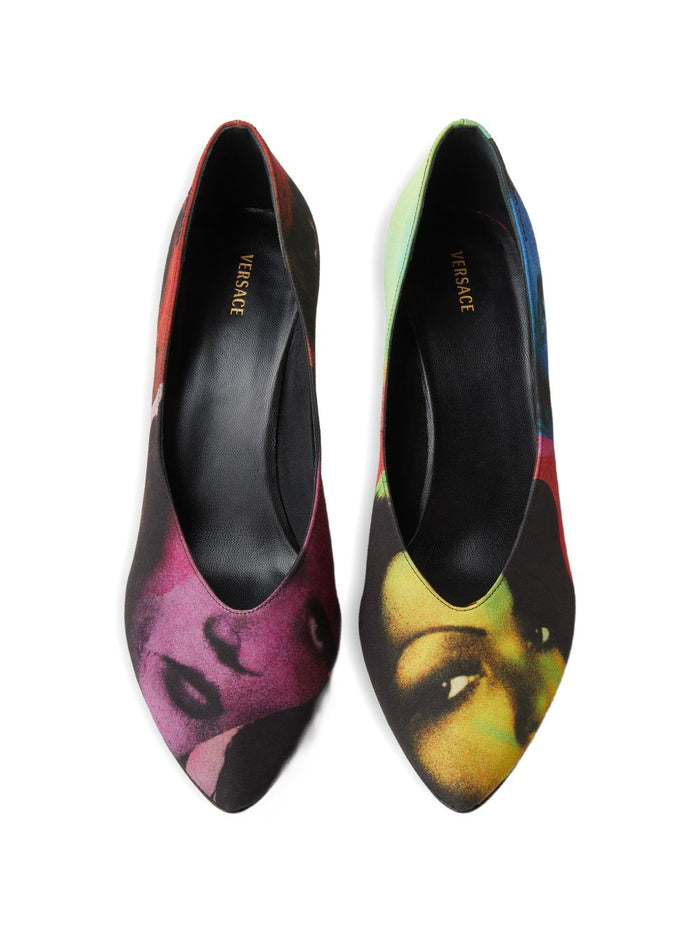 Versace With Heel Multicolour Calf Leather