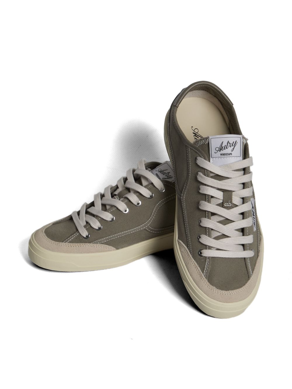Autry Sneakers Green Outer: canvas