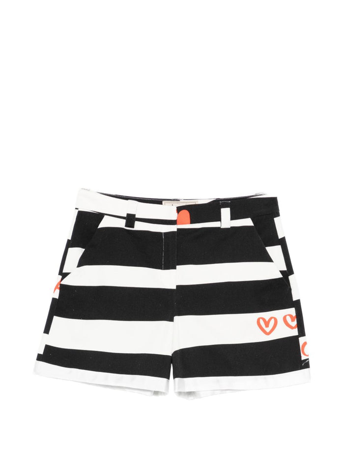 Alessandro Enriquez Shorts Black Cotton