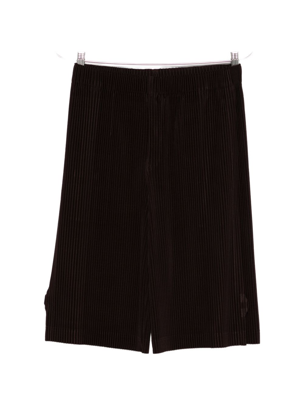 Homme Plisse Issey Miyake Shorts Black Poyester
