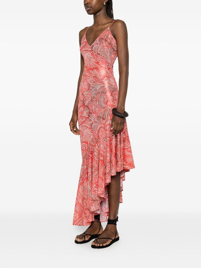 Etro Dresses Orange Polyamide
