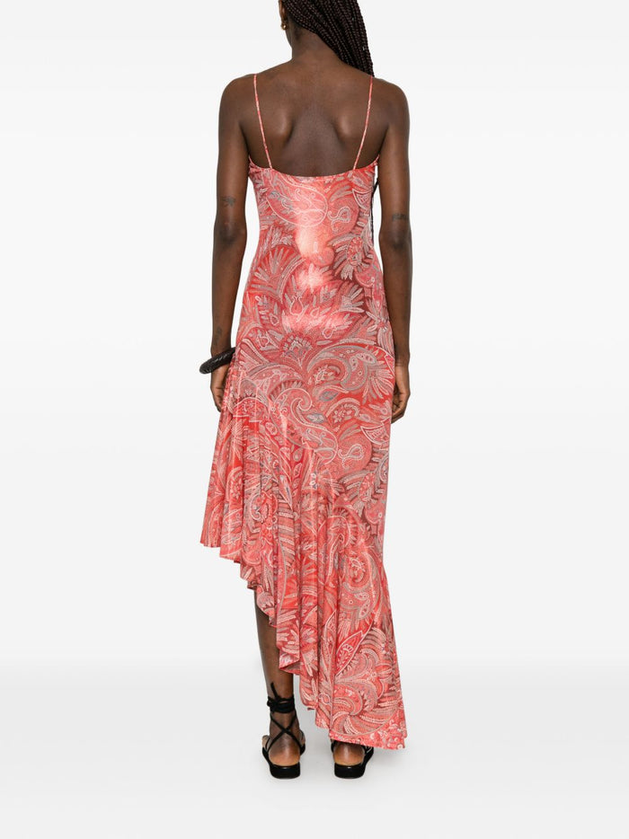 Etro Dresses Orange Polyamide