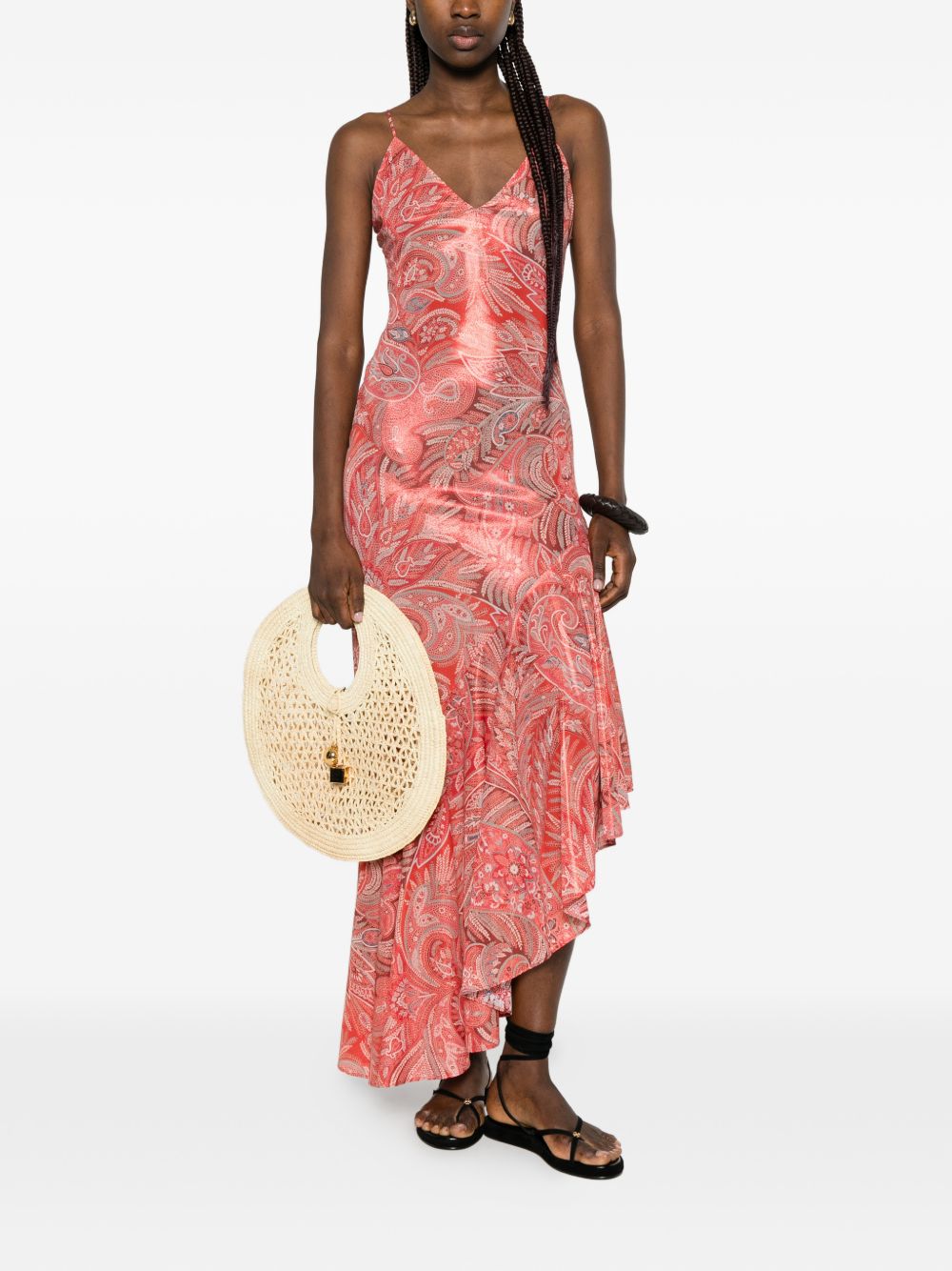 Etro Dresses Orange Polyamide