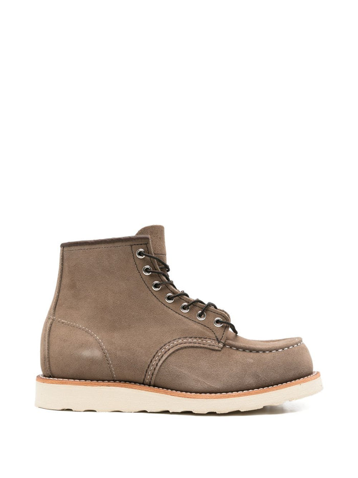 Red Wing Boots Grey Calf Leather