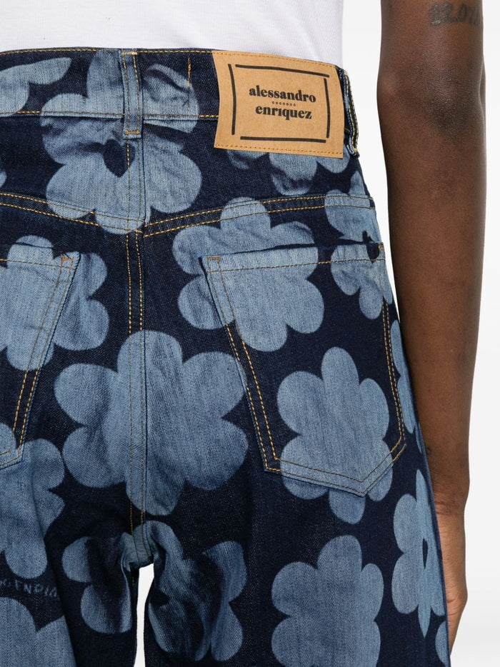 Alessandro Enriquez Jeans Blue Cotton